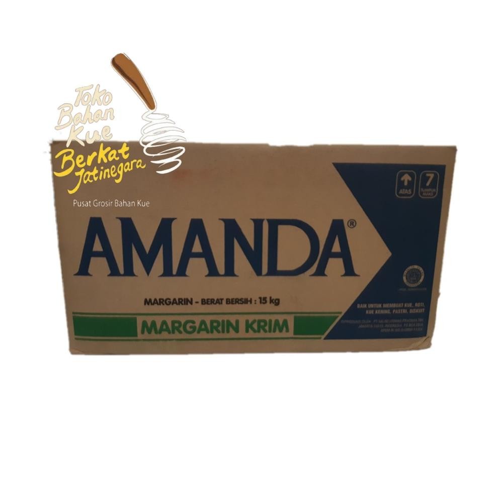 Amanda Margarine Krim / Margarine Cream Amanda 15 KG