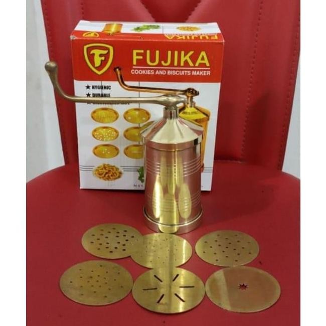 Fujika Cookies And Biscuits Maker Alat Cetak Kue Kaktus Akar Kelapa