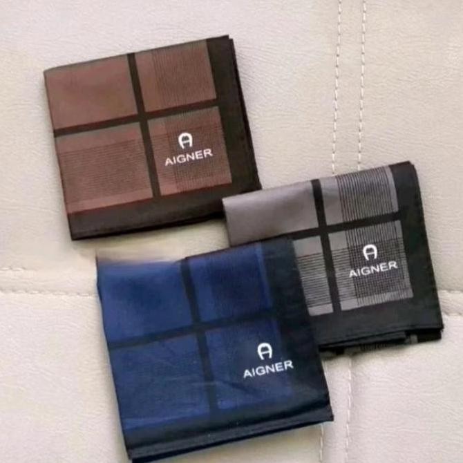 sapu tangan pria 3 pcs Katun Handkerchief / saputangan selampe Premium