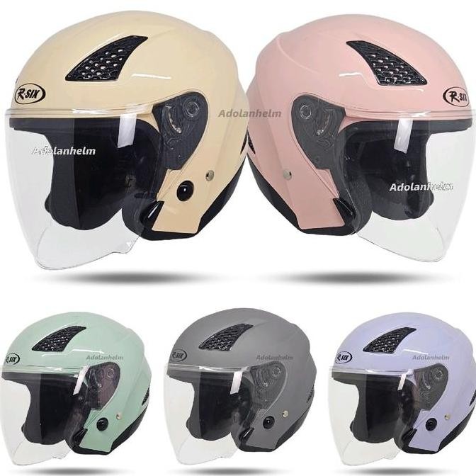Helm Cewek Lucu Helm Rsix Kirana Hijabers SNI Motorcycle