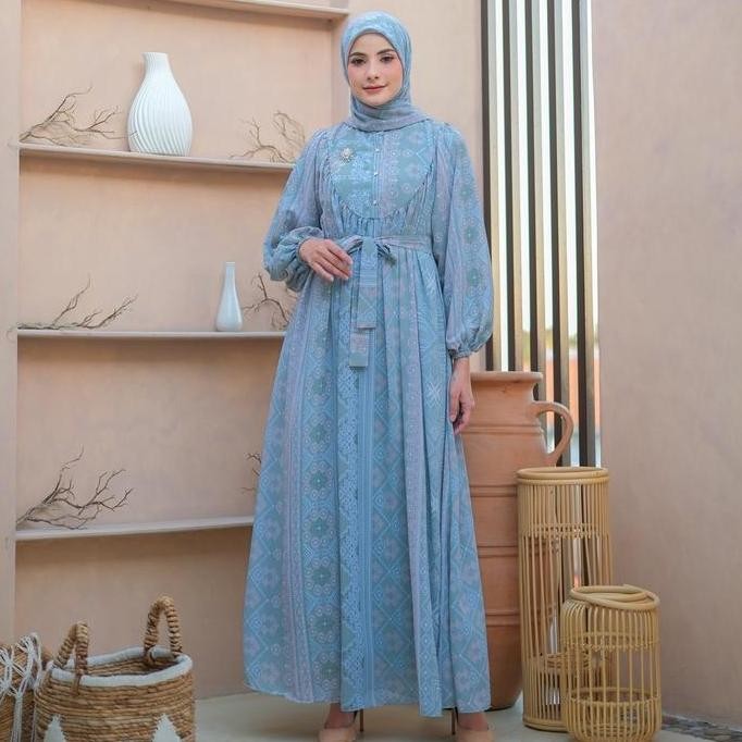 Kejora Set Hijab | Dress Hijab Terbaru | Baju Kondangan | Gamis Wanita | Pakaian Wanita Kekinian For