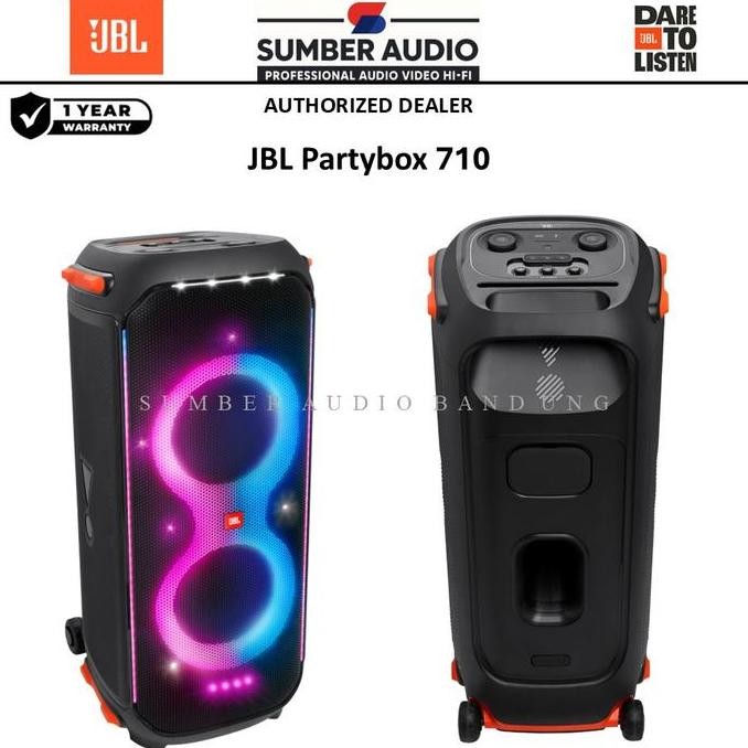 NEW JBL Partybox 710, Speaker Aktif JBL, Speaker Portable JBL Bluetooth