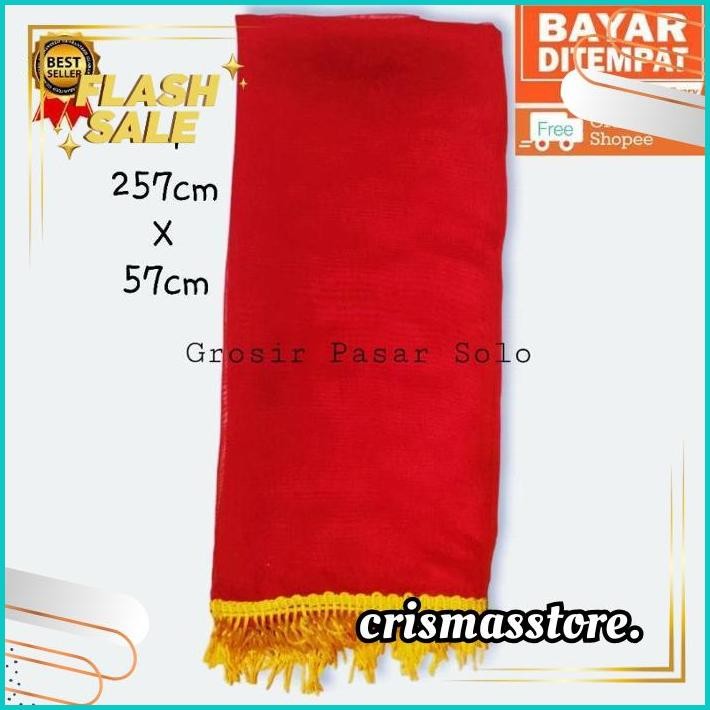 SALE Sampur Tari Dewasa / Sampur Gandrung Besar / Sampur Gandrung Dewasa / Sampur Tari Remo Dewasa /