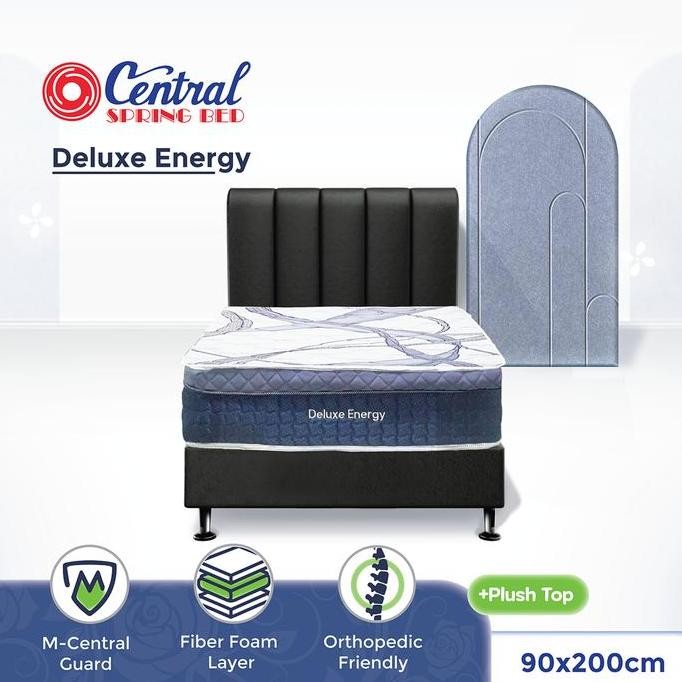 Central Spring Bed Springbed Central Grand Deluxe 90 x 200 Full Set