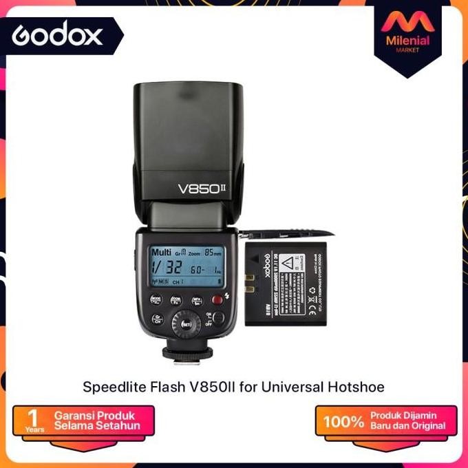 Speedlite Flash Godox V850 II V850II V850ii Universal Flash