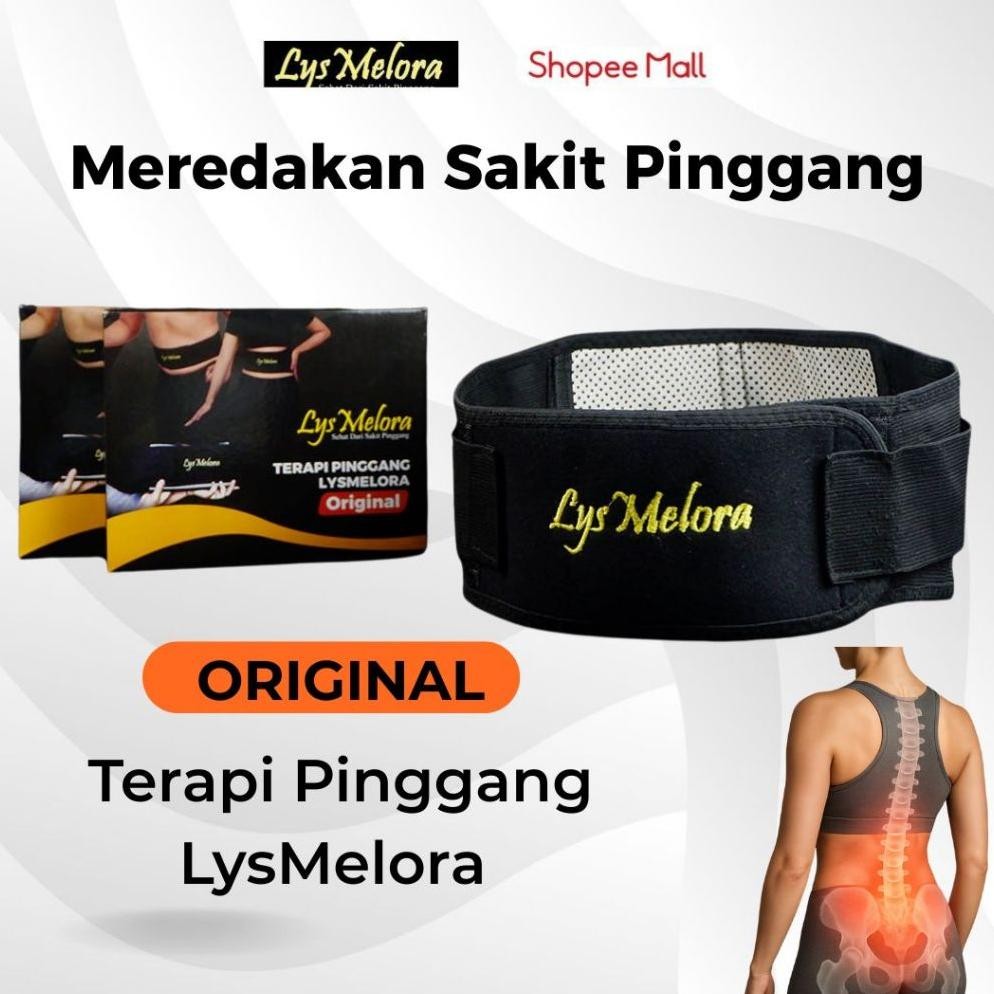 LYSMELORA - Alat Terapi Pinggang Lysmelora - Alat Terapi Saraf Terjepit Lysmelora - Alternatif Saraf