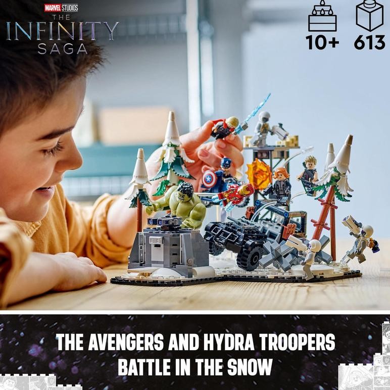 LEGO Super Heroes 76291 The Avengers Assemble: Age of Ultron (613 Pieces) Super Heroes Toys (10 Tahu