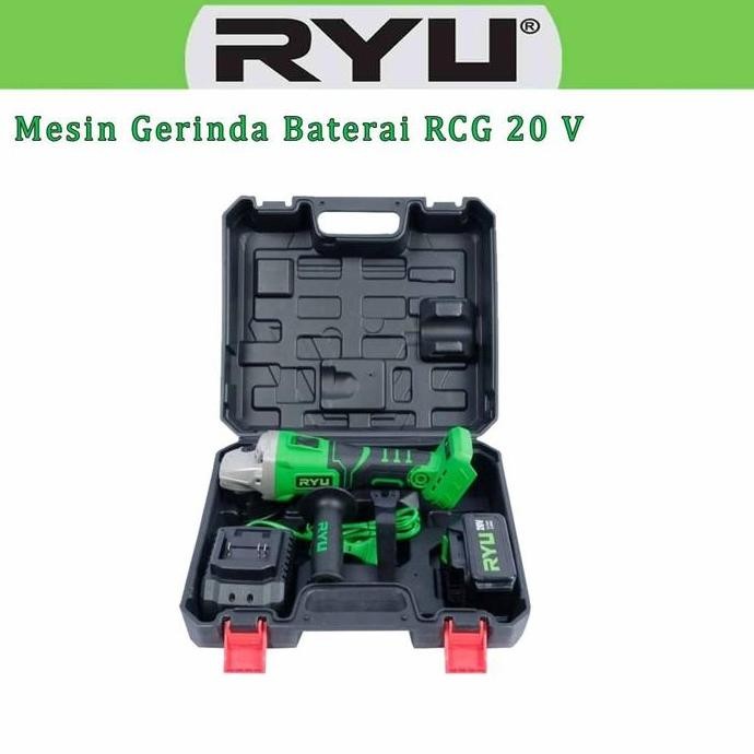 jhonxie- Ryu Mesin Gerinda Tangan Baterai Cordless Angle Grinder
