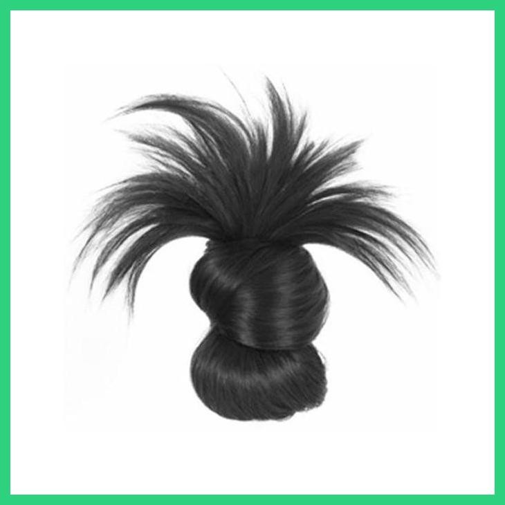 DISCOUNT HC-12 HAIR CLIP ON JEPIT RAMBUT PALSU CAKAR DONUT BUN WANITA ANTI SLIP GAYA KOREA Y2K DOUYI