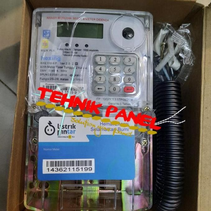 KWH METER 1PHASE HEXING ORIGINAL DAN TERPERCAYA
