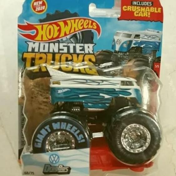 hotwheels monster trucks drag bus vw