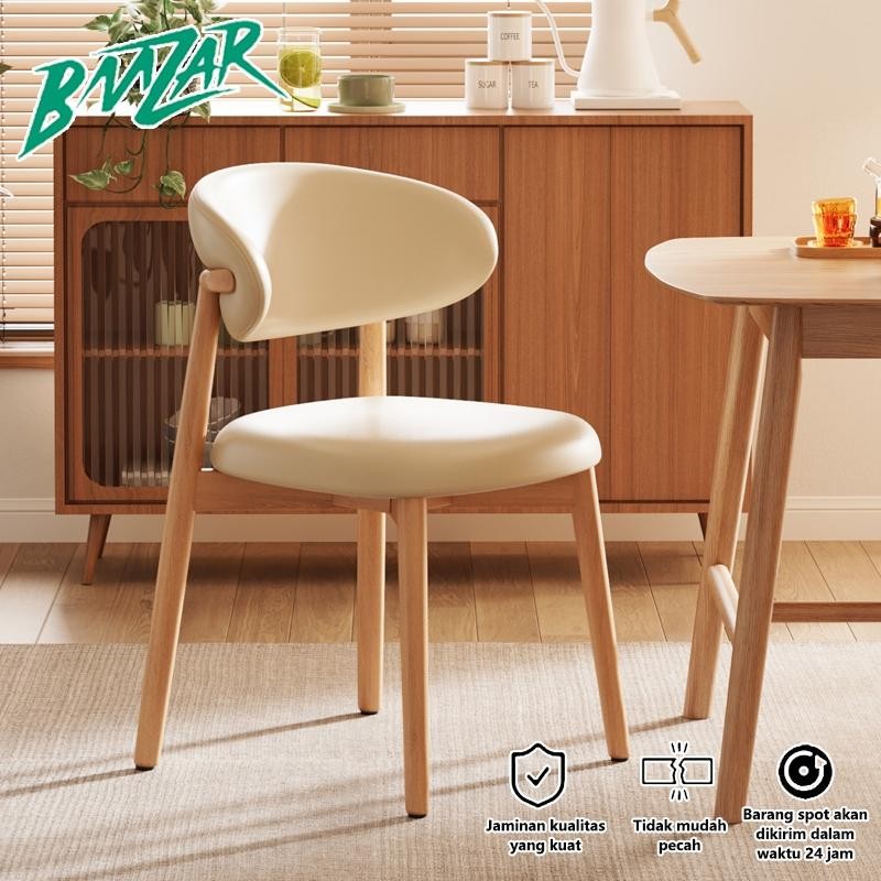 Kursi Makan Kursi Cafe Minimalis Kursi Santai Kursi Kamar Tidur Aesthetic Kursi Makan Kulit