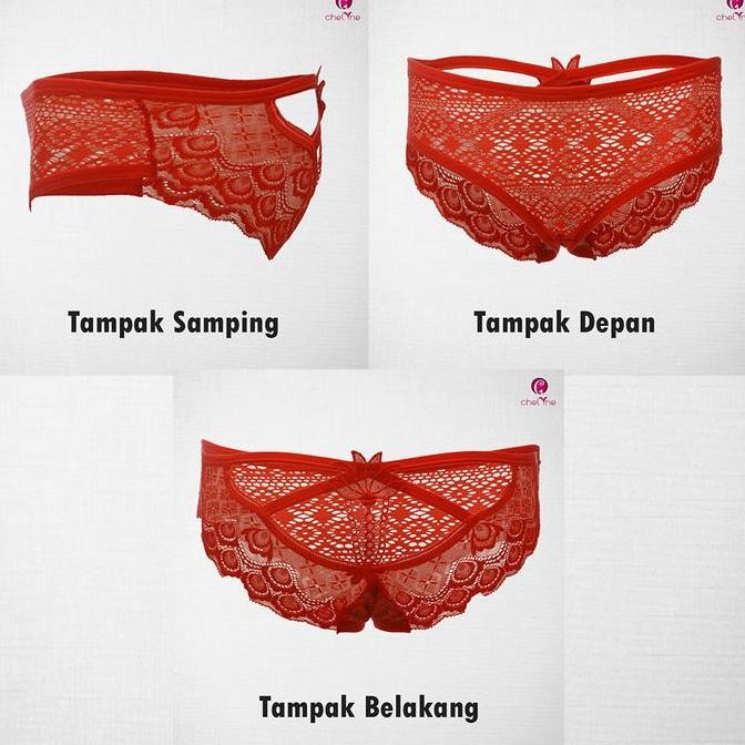 Promo Chelyne Cd Brukat Transparan Wanita 155 Model Mini Cod