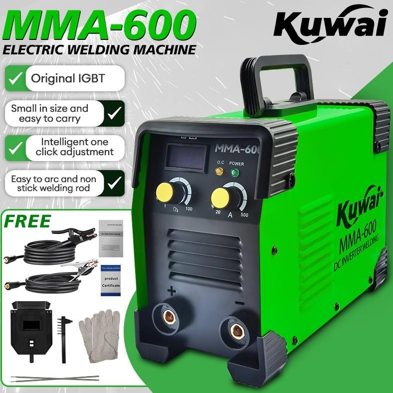 FEVERFEW Mesin Las 600 Watt Termurah Inverter Welding Machine Trafo Las Inverter 120A Mesin las weld
