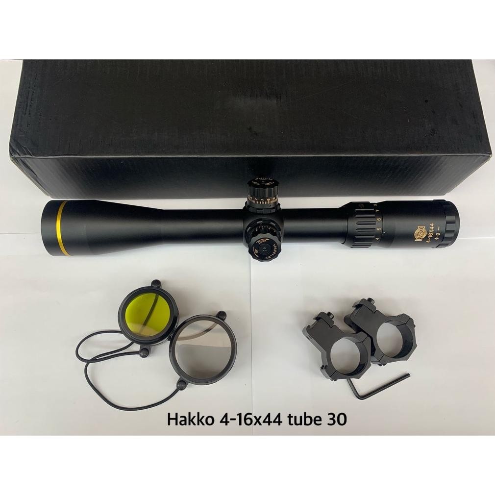 FEVERFEW TELESKOP HAKKO 4-16X44 RING GOLD TUBE 30