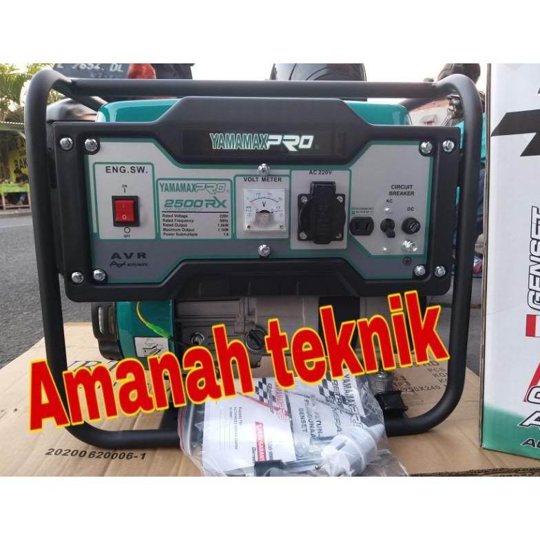 albertGokil Genset 1000 watt 4tak yamamax pro 2500RX new lebih bagus genset yamamax