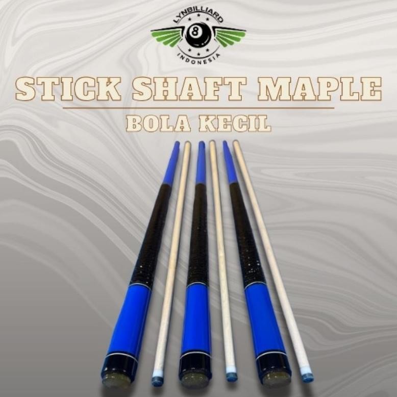 albertGokil- STICK BILLIARD BOLA KECIL Stick shaft Maple Bola Kecil Stik Billiard Billiar Bilyard Bi