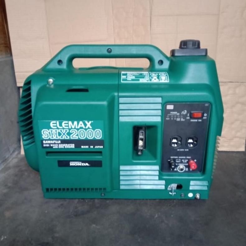 albertGokil Mesin Genset Honda Silent ELEMAX SHX 2000 Original Japan
