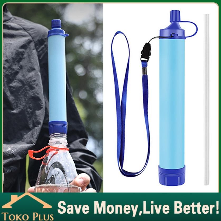 CORVUS- Water Filter Straw Personal filter air camping minum lapangan siap minum Sedotan Filter Puri