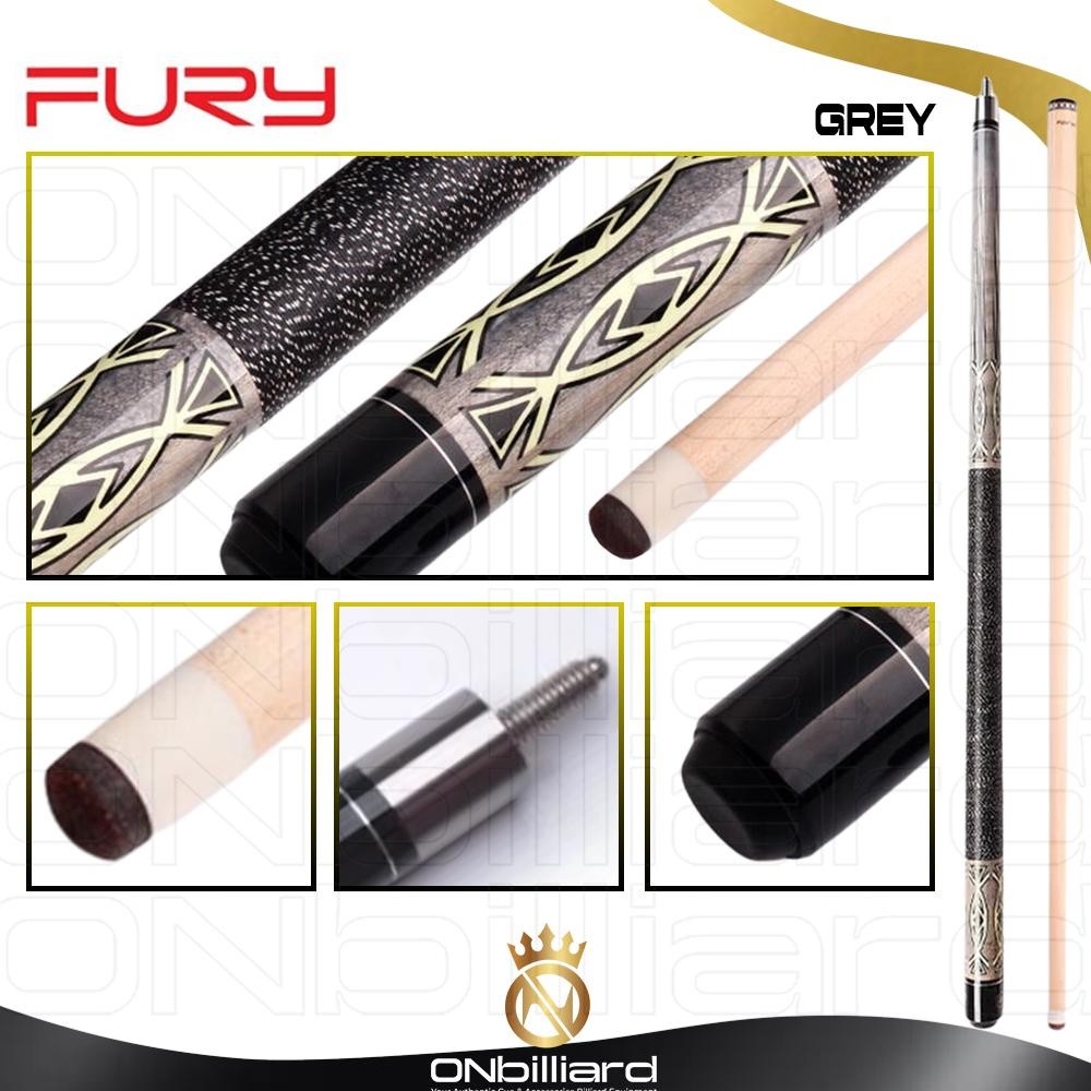 albertGokil- Fury TY EA Cue Stick Stik Play Billiard Biliar Biliard Biliyar