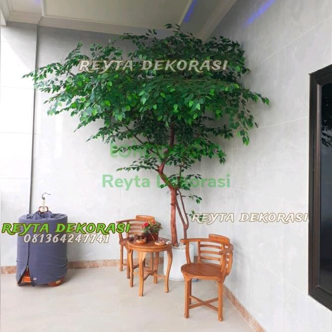 Promo Pohon Besar Beringin Tinggi 2,5Mtr /Pohon Dekorasi /Pohon Hias Plastik Cod