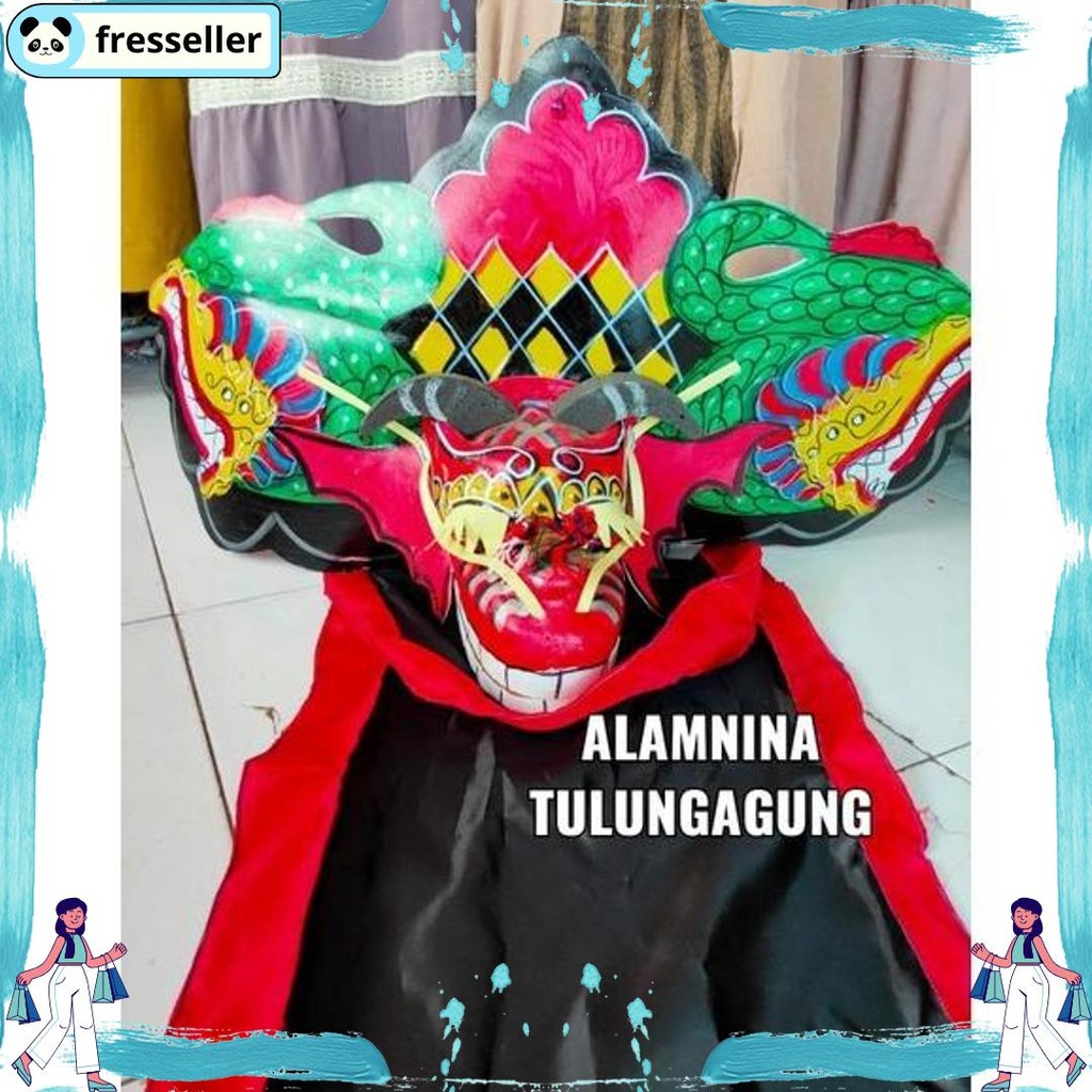 barongan devil caplokan devil JR -48