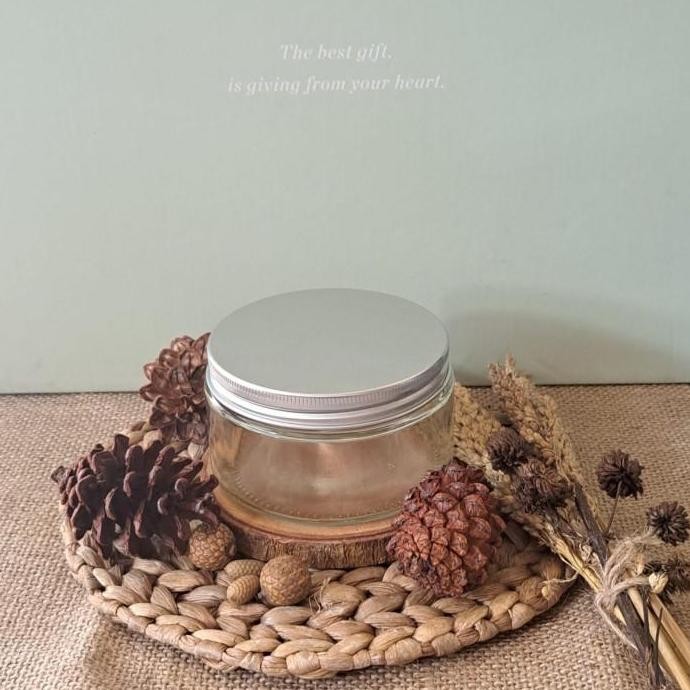 TOPLES JAR - KACA BULAT 250ML/STRAIGHT GLASS JAR