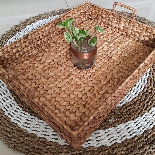 Tray Eceng Gondok Baki Eceng Gondok Tray Bsize Xxl