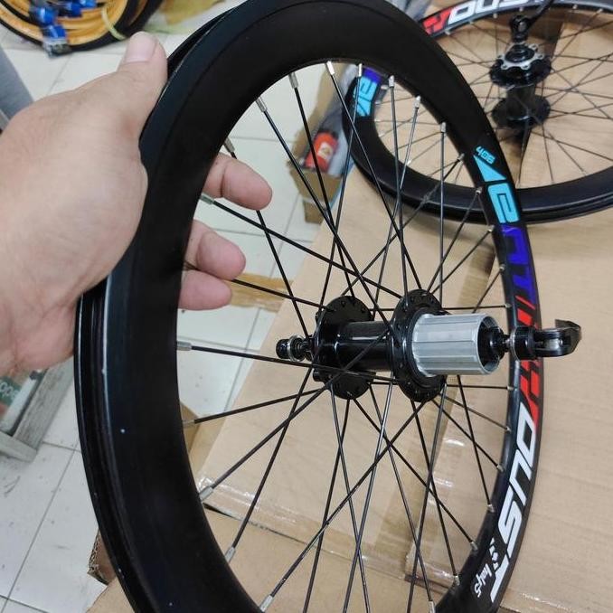 Wheelset Velg set 16 349 20 406 451 GT half5 Hub Disc Brake GT half5 Jangkrik