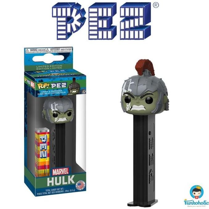 Funko Pop Pez Candy Marvel Thor Ragnarok - Hulk (Gladiator)