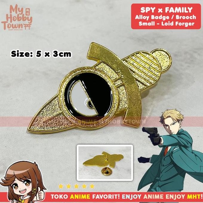 Pin Brooch Spy X Family Loid Forger Cosplay Anime