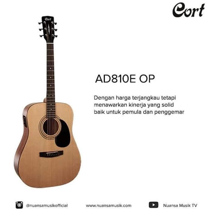 Cort AD810E OP Acoustic Electric Guitar
