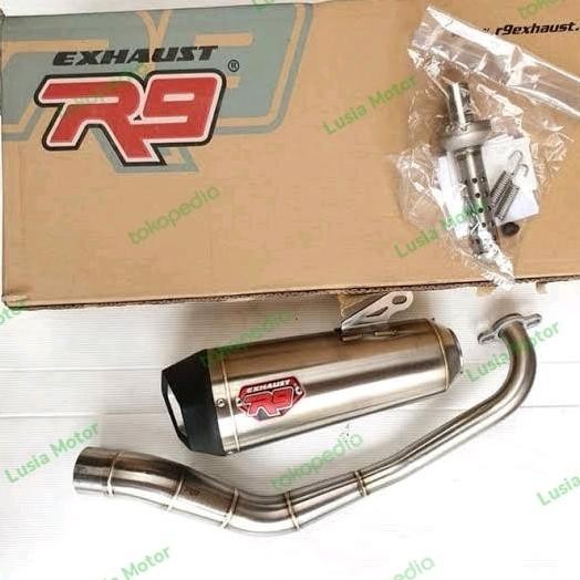 Promo Knalpot R9 New Alpha PCX 160 - Knalpot R9 PCX 160 COD