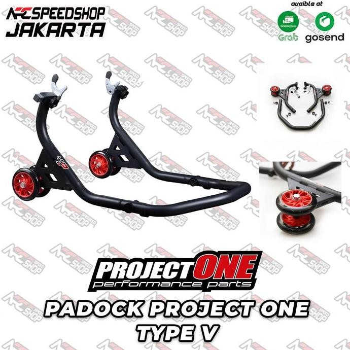Promo Standart MOTOR Paddock Belakang ALPHA PROJECT ONE TYPE + SPOOL PADDOCK CBR250RR COD