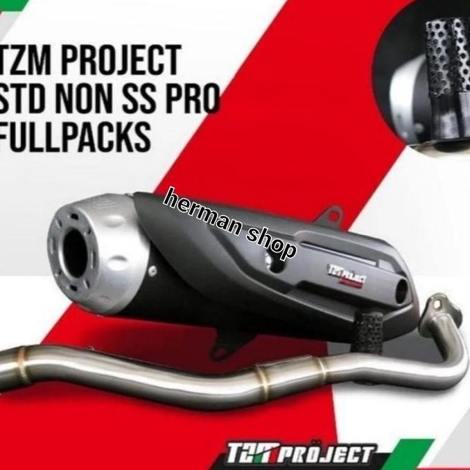 Promo KNALPOT TZM PROJECT AEROX / LEXI - KNALPOT TZM AEROX / LEXI COD