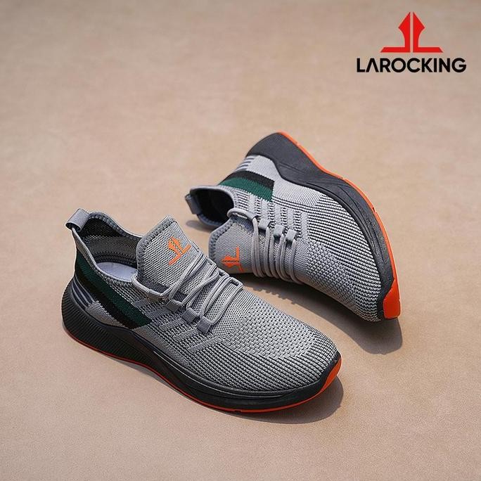 Larocking - Vortex Abu | Sepatu Sneakers Running Gym Shoes Sports Outdoor Olahraga