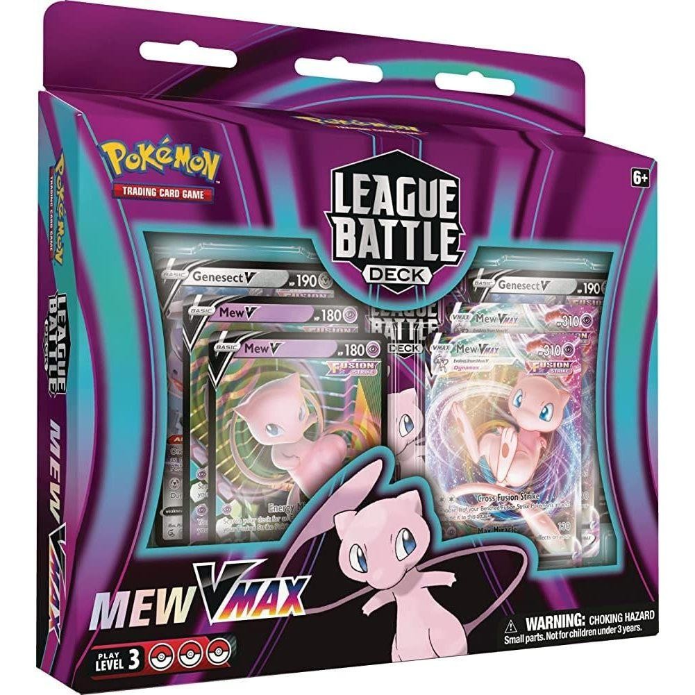 Pokemon Tcg: Mew Vmax League Battle Deck