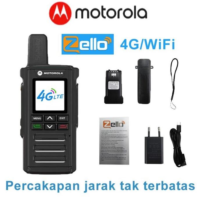 ZOLDYCK- Motorola T99 Applicable To POC Zello Walkie Fleet WiFi and Bluetooth HT Walkie Talkie POC 4