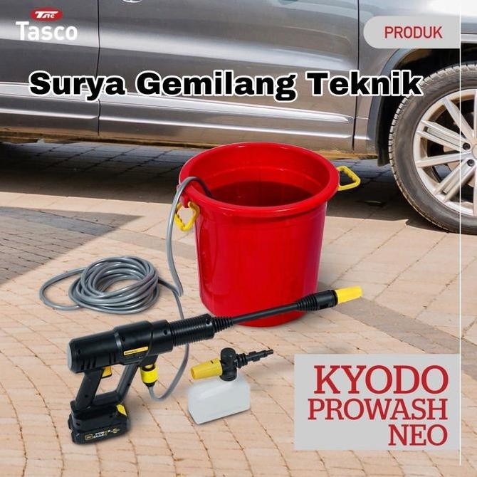 EXORCIST- Alat Steam Jet Cleaner Portable KYODO PROWASH NEO Cordless Jet Cleaner