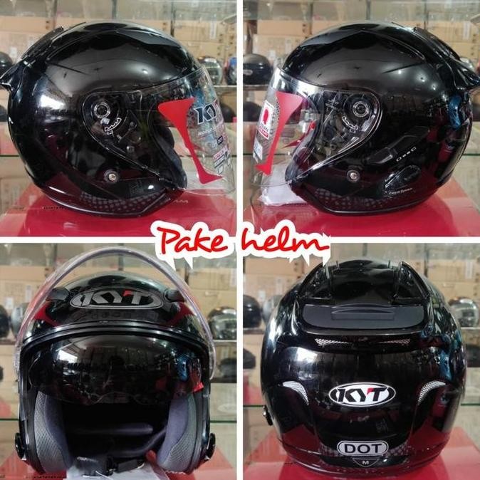COD HELM KYT GALAXY SLIDE SOLID HITAM DOFF ORIGINAL 100%