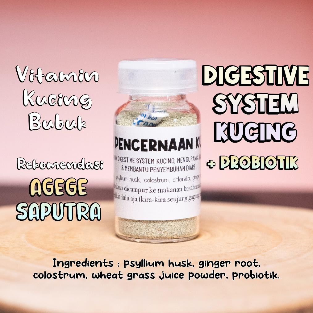 VITAMIN PENCERNAAN KUCING + PROBIOTIK