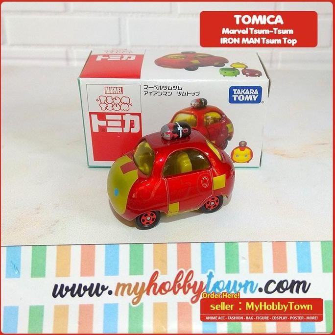 Mainan Diecast Disney Tsum Tsum Marvel Iron Man