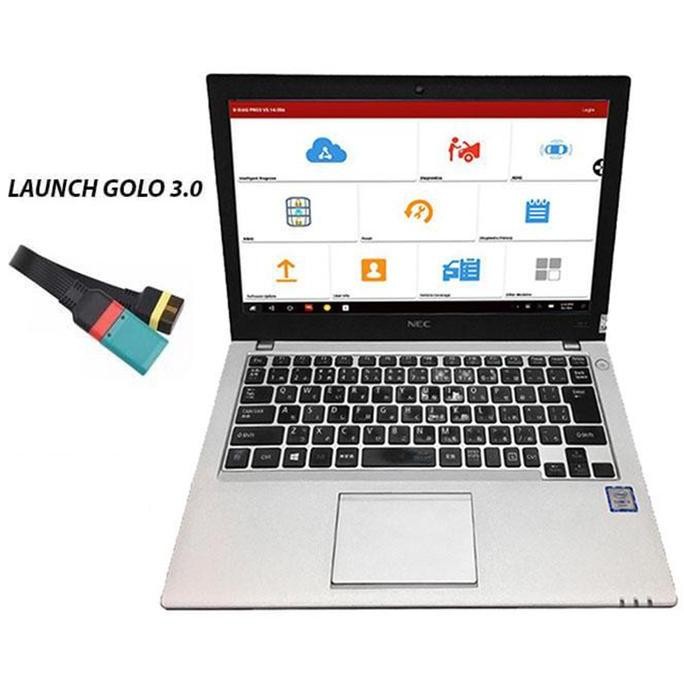 Scanner Launch Easydiag 3 & Golo 3 Paket Dgn Laptop  Cate 34