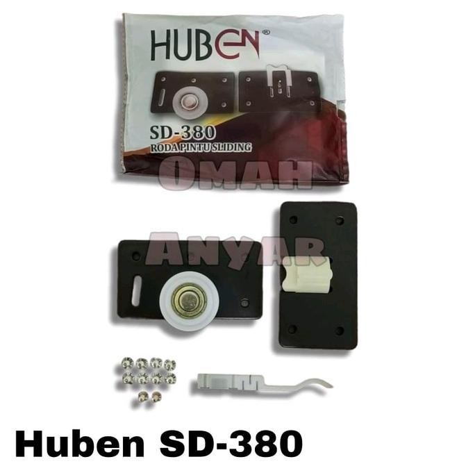 Promo Roda Pintu Lemari Geser Sliding Minimalis Huben Sd 31-41 380 338 75 753 12 Elco 329 Cod