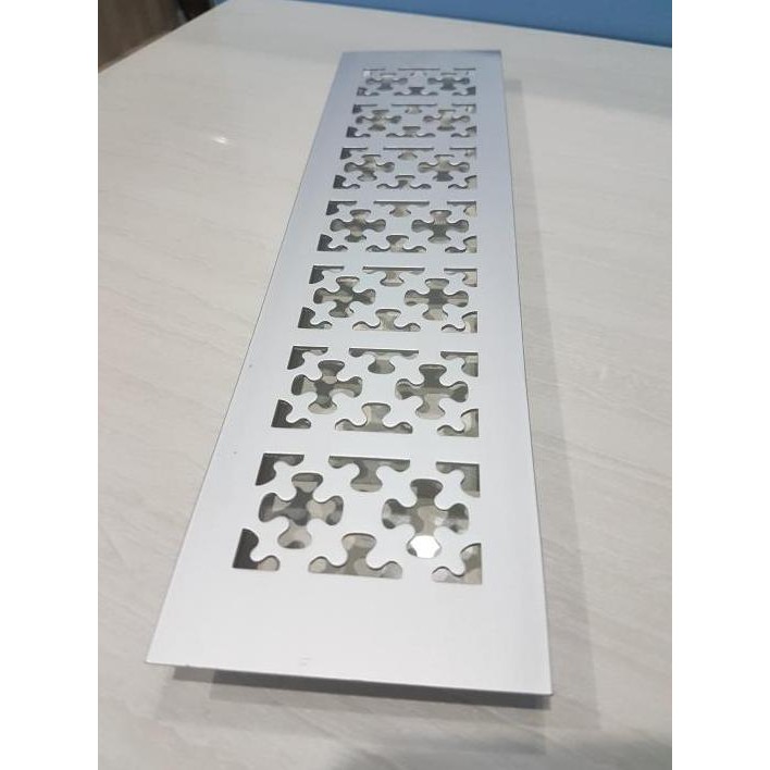 Promo 5 X 30 Cm Saringan Udara Lubang Hawa Angin Ventilator Alumunium Motif Cod