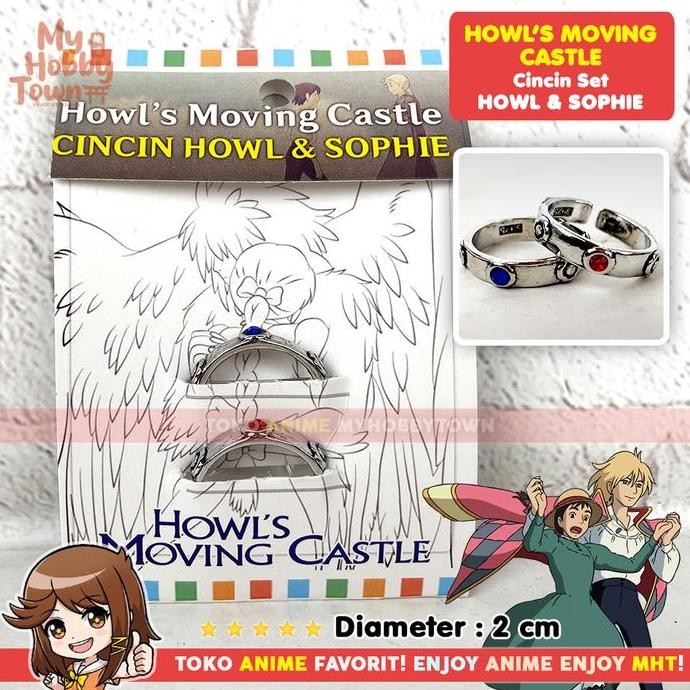 Cincin Howl's Moving Castle Howl Jenkins Pendragon Sophie Cosplay