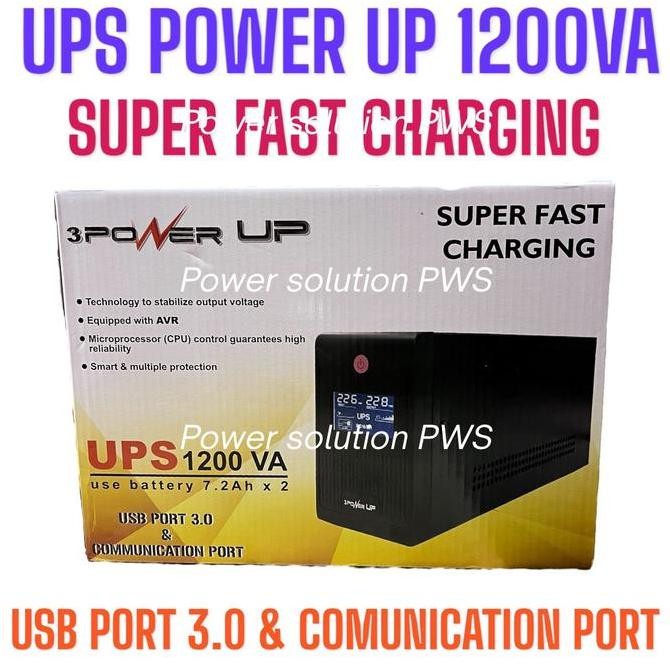 Ups Aldo 1200 Va ups komputer battery backup stabilizer ups 1200Va Murah