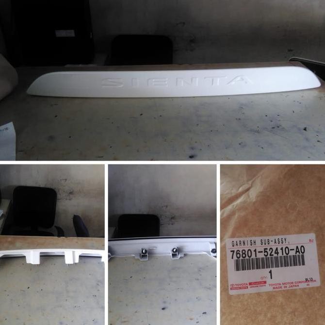 Garnish Belakang Toyota Sienta JDM