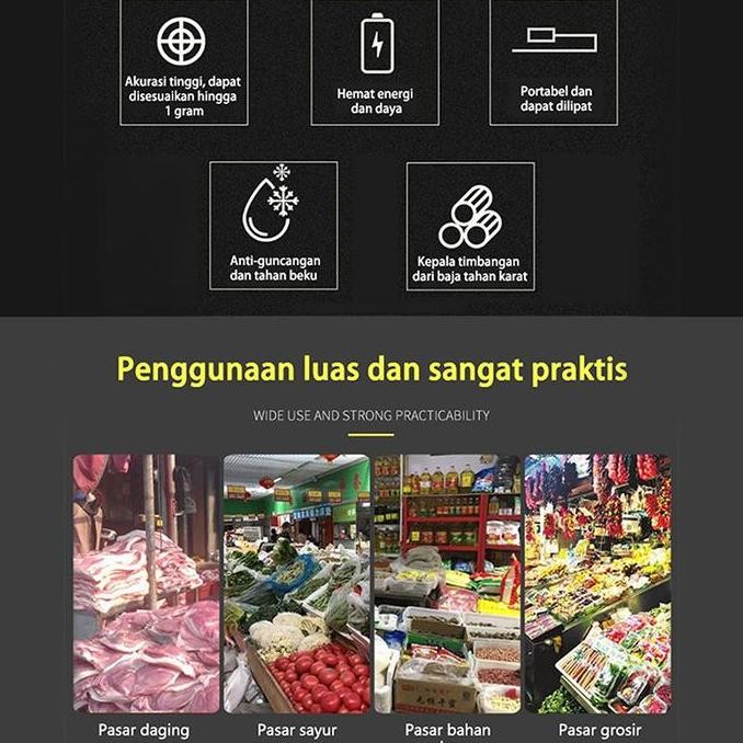 ULQUIORRA- Timbangan Duduk Digital 60kg / Timbangan Lantai 60 KG/Single Display Timbangan Duduk Digi