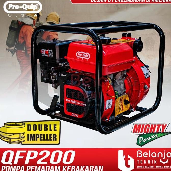 IKKAKU- Prouip Water Pump Centrifugal QFP200 Mesin Pompa Air Irigasi 2 Inch QFP 200